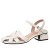 Fashion 2024 Summer New Women's Sandals Roman Style Fashion Design Party and Work Wear Ladies Casual Shoes High Heel Large Size 41-43