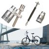 Bike Cassette Removal Tool Bicycles Bottom Bracket Removal Sleeve Tool Bike Cassette Lockring Tool for Repairing Bikes