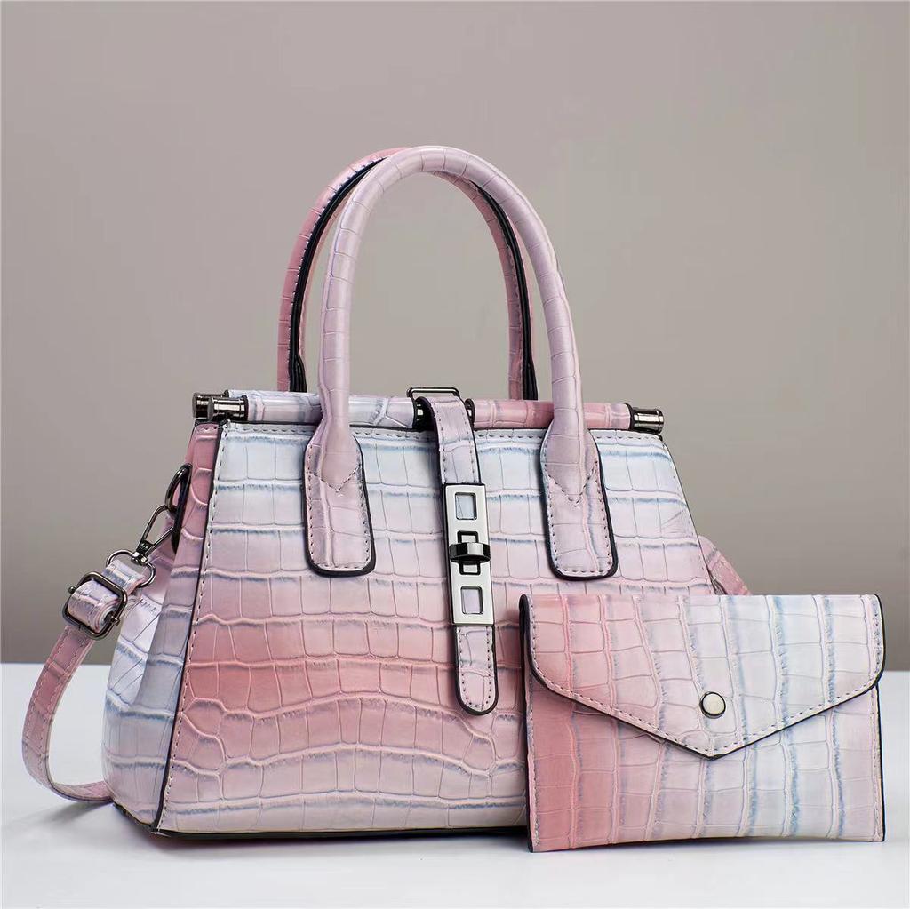Gradient Ladies Combination Bag  Pretty Bag  Small Light Bag  Senior Pendular Texture  Travel Bag