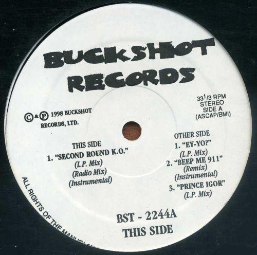 12inch Record VARIOUS - Untitled BST2244 Buckshot Record 1998 US Rap & Hip-Hop/R&B Used