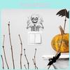 Skeleton Wall Halloween Decal With Selfadhesive Pvc Material For Home Decoration
