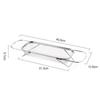 Stainless Steel Expandable Sink Colander Fine Mesh Sink Strainer Sink Drainer Basket  Vegetables