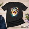 Splash Art Australian Shepherd Aussie Dog Unisex T-shirt