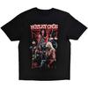 Motley Crue Unisex Adult Live Montage Cotton T-Shirt
