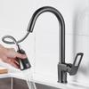 Pull Out Kitchen Faucets Gun Grey Single Handl Black Kitchen Faucet Sink Tap Single Hole Rotating Water Mixer Tap Mixer Tap