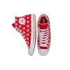 Converse Chuck Taylor All Star Canvas Full Print Stars High Top Skate Shoes Unisex Sneakers White Red 168807C