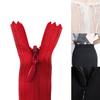 10Pcs 25-60cm Invisible Zippers #3 Sewing Craft Closed End Nylon Concealed Zips Colorful