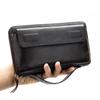 Purses Men's Soft Leather Men's Clutch Business Leather Wallet Long Door Card Bag Large Handbag
