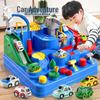 Kids' Adventure Track Car Toy for Ages 3-4: Parent-Child Interaction & Brain-Teaser Gift