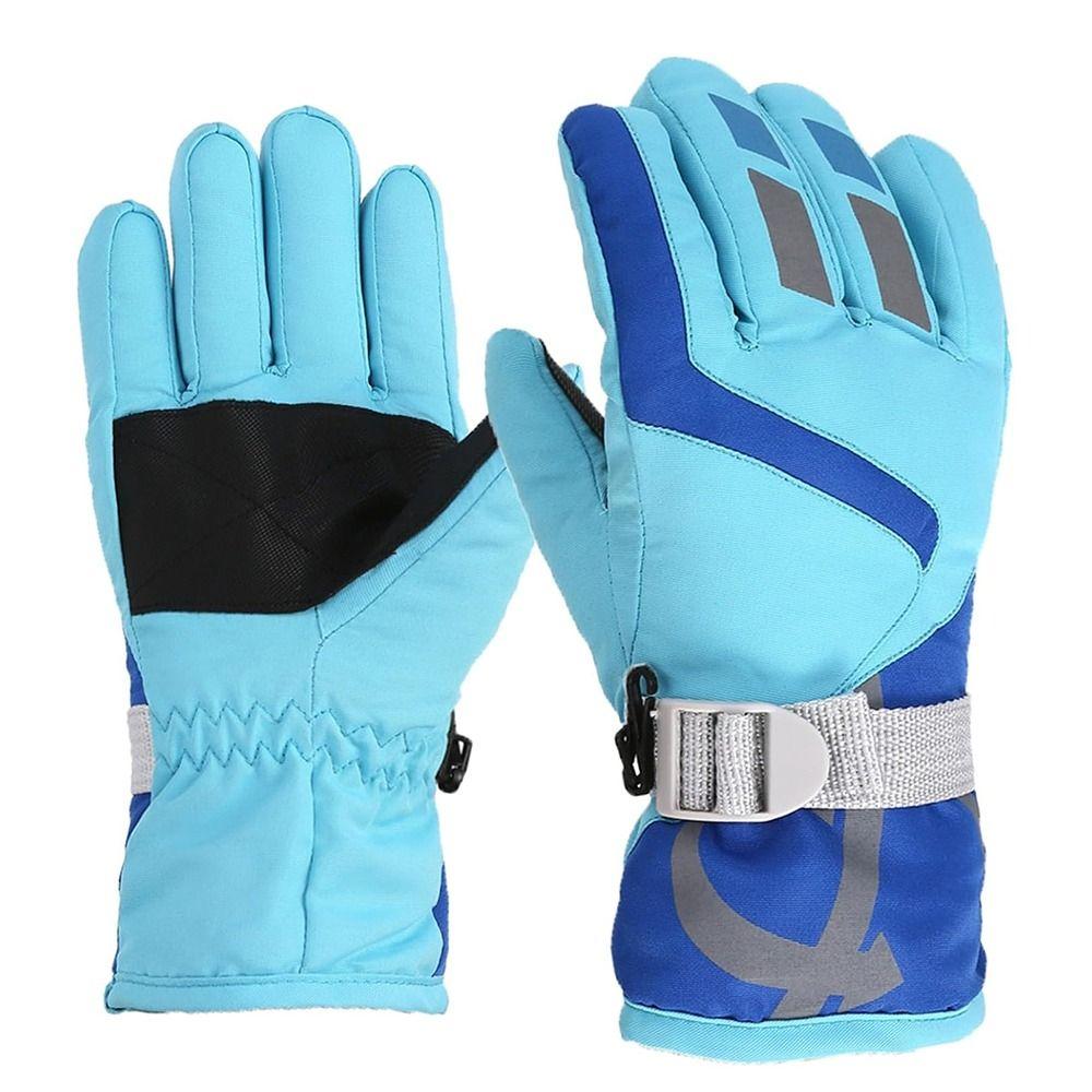 Windproof Children Ski Gloves Non-slip Winter Warm New Fashion Kid Gloves Mountaineering