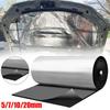 Car Sound Insulation Mat Aluminum Foil Anti-noise Cotton Sound Insulation Pads Mat Proofing Self-Adhesive Deadener Roof C2A7
