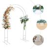 7.2ft Wedding Arch Stand With Base Balloon White/Gold Backdrop Arch Stand Wedding Party Home Decor