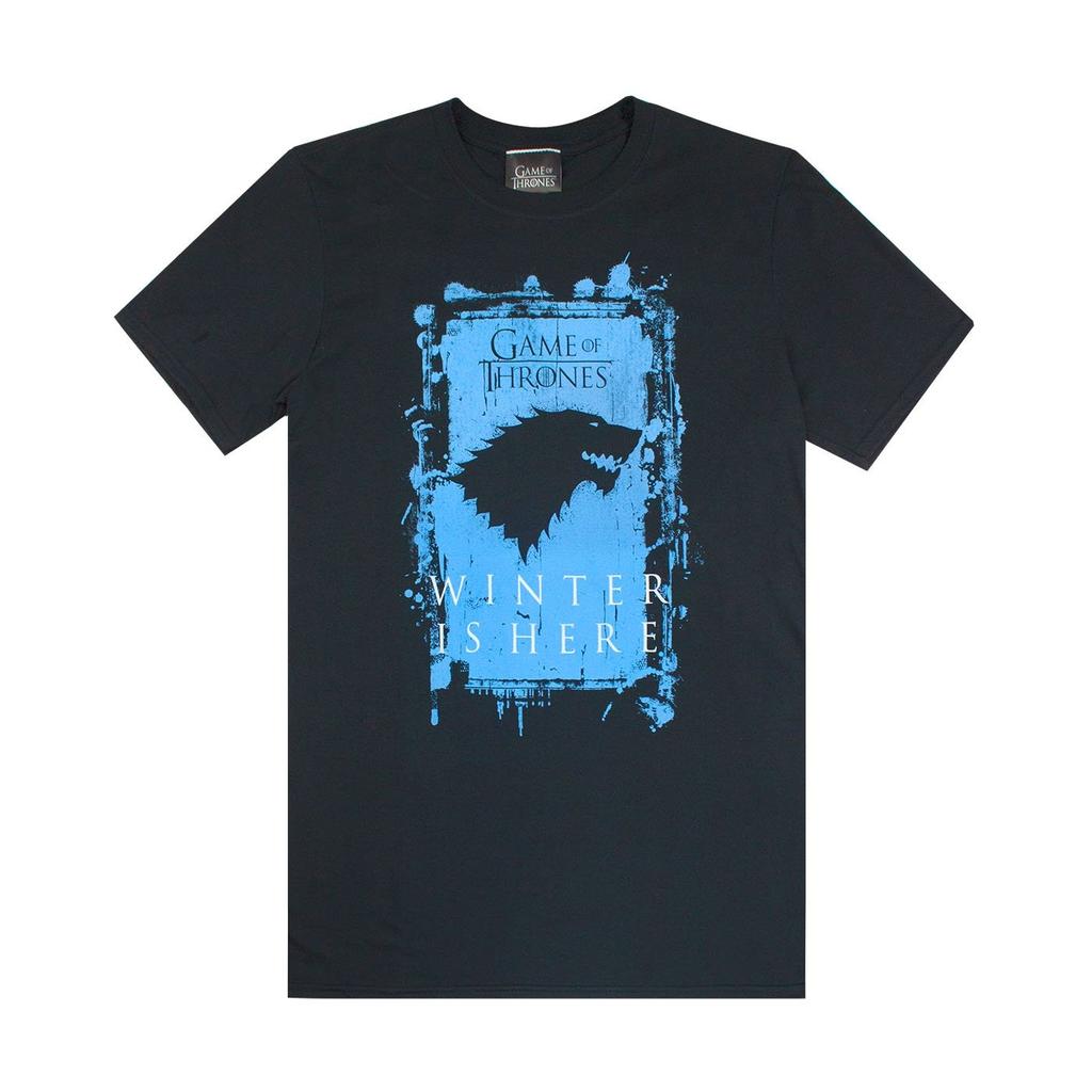Game of Thrones Mens Winter Is Here T-Shirt