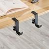 Adjustable Desk Edge Hook Clip Gaming Headset Desk Hanger Backpack Storage Hanging Hook Holder Punch-free Home Office Organizer