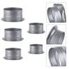3-8inch Round Pipe Air Vent Flange Seat Metal Tube Air Ventilation Hose Connector Exhaust Duct Fitting Air System Vent Hardware