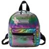 Colored Rabbit Laser Bear Letter Fashion Backpack Breathable Suitable Daily