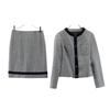 Wool Made In Japan Skirt Suit Setup 36 Black Series No Color Jacket Women Used