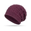 Street Pleated Pile Hat Long Stretch Woolen Hat Fashionable and Versatile Ear-protecting Cold Hat