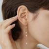 OR D`OR [14K] Mini Freshwater Long Earrings