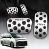 HUDIY Set for New Voxy 90 Series 2022 Includes One Accelerator Pedal and One Brake Pedal Aluminum Alloy Foot Pedals No Tools and Includes Japanese