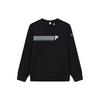 Fila Athletics Logo Print Pullover Crewneck Sweatshirt Men Sweatshirt Deep-Black A11M141204F-BK