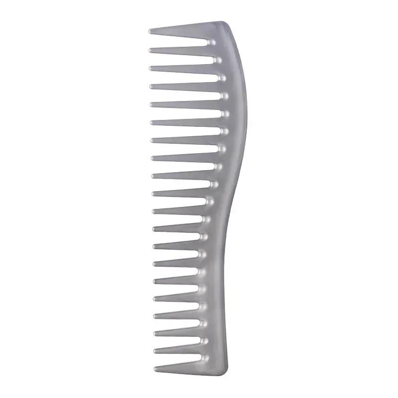 Wide Tooth Hairdressing Comb Resin Hair Brush Large Wide Tooth Comb Haircut Tools Salon Barber Combs Fashion Styling Accessories