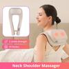Electric Neck Massager Tapping Cervical Spine Massage Shawl Muscle Heating Rechargeable Protable Health Gift