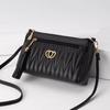 Women's High-end Small Bag, Mini Crossbody Bag, Women's Niche Tassel Soft Leather Mailman Bag