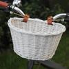 Bike Basket Bicycle Accessories Tricycle Carrier Detachable with Adjustable Straps