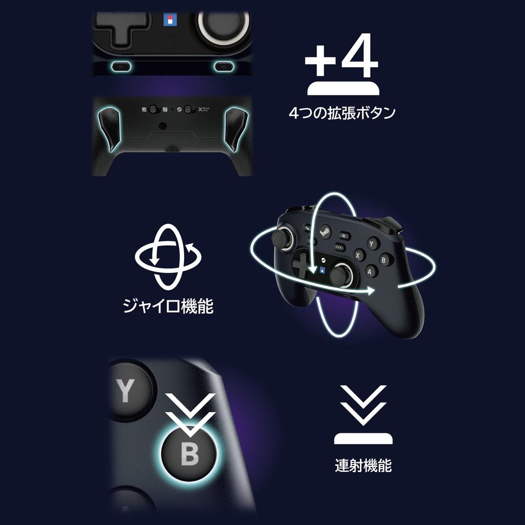 Wireless Horipad for Steam (Shiny White)