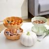 Serving Bowl, Bowl With Lid , Plastic Snack Tray For Candy