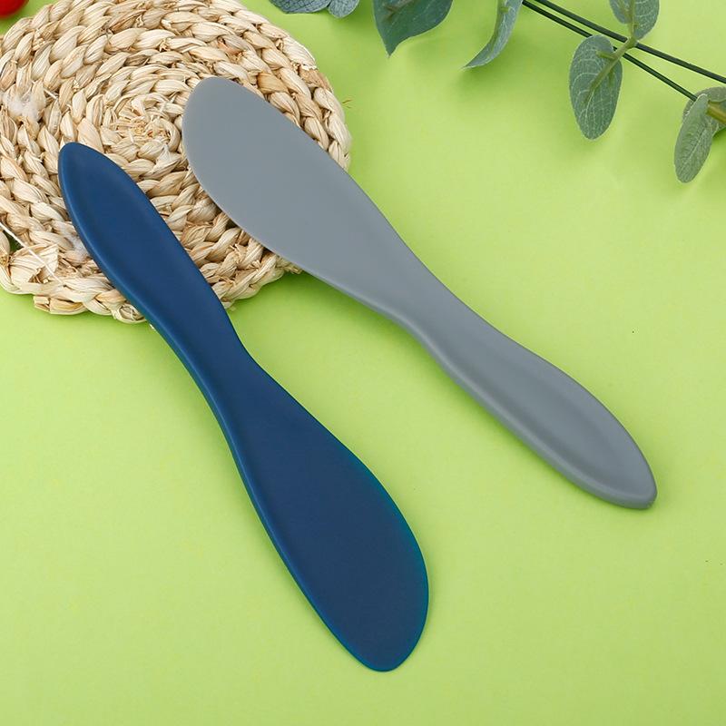 Food Grade Plastic Kitchen Spatula Cooking Dough Scraper Cream Butter Smoother Heat-Resistant Utensils Baking Cake Tools