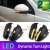 Car Side Mirror Blinker Indicator Lamp LED Dynamic Turn Signal Light for Volkswagen VW Tiguan 5N Sharan 7N Seat Alhambra 7N