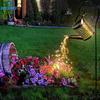 New Style Solar Led String Light Enchanted Watering Can Light Waterproof Garden Decor Metal Retro Lamp Outdoor Table Patio Lawn Yard Art Lamp
