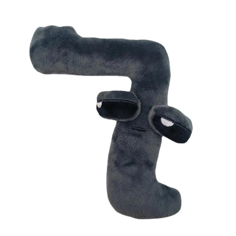 0-9 Number Lore Plush Toy Character Doll Kawaii Stuffed Animal Alphabet Lore Plushie Toys for Children Educational Gifts