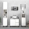 VidaXL Bathroom Cabinet White 30x30x190 Cm Engineered Wood 819796
