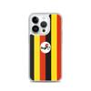 Coque iPhone - iPhone 14 Pro - Drapeau Ouganda - Souple - Multicolore - Design Unique