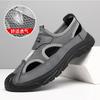 Men's Summer Sandals Breathable Versatile Casual Shoes Soft Sole Outdoor Shuoxi Shoes Trend Hollow Mesh Sports Men's Shoes