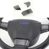 3PSC/steering Wheel Shiny Cover Decorative Steering Wheel Patch for Ford Focus2 3 MK3 2005-2014 2006 2009 2010