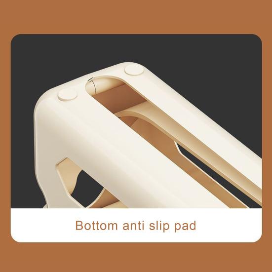 Fridge Egg Storage Box Four Tiers Automatic Rolling Large Capacity Space-Saving 30 Egg Organizer Refrigerator Side Door Egg Dispenser