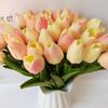 10Pcs/Set Artificial Tulip Flowers Home Prop
