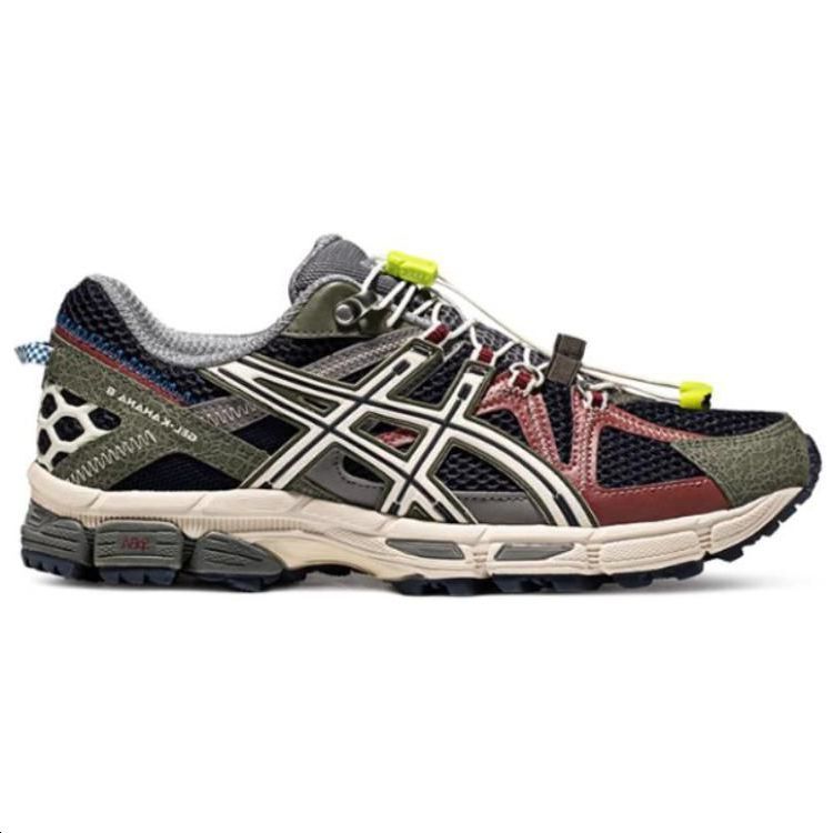 Asics Gel-Kahana 8 Comfortable Versatile Fabric Synthetic Leather Durable Breathable Rebound Low-Top Casual Trail Running Shoes 1011B828-400