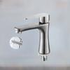 Anti-Leakage Stainless Steel Faucet Single Handle Lavatory Vanity Sink Tap  Domestic Use