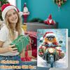 Christmas Funny Motorcycle Dog Advent Calendar 2025 24-Day Countdown with 2D