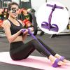 6-Tube Pedal Resistance Band Multifunction Tension Rope Elastic Yoga Pedal Puller Body Stretching Trainer Home Gym Workout Equipment