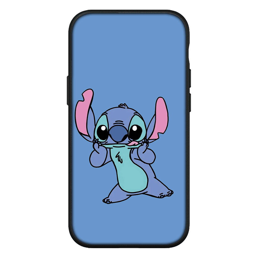 Cover for iPhone 15 14 Xiaomi Redmi Note 13 12 11 Pro Max X 8 7 9 XR Samsung Galaxy S24 S23 A05 OPPO A15 Huawei Lilo Anime Blue Stitch Pink Phone Case