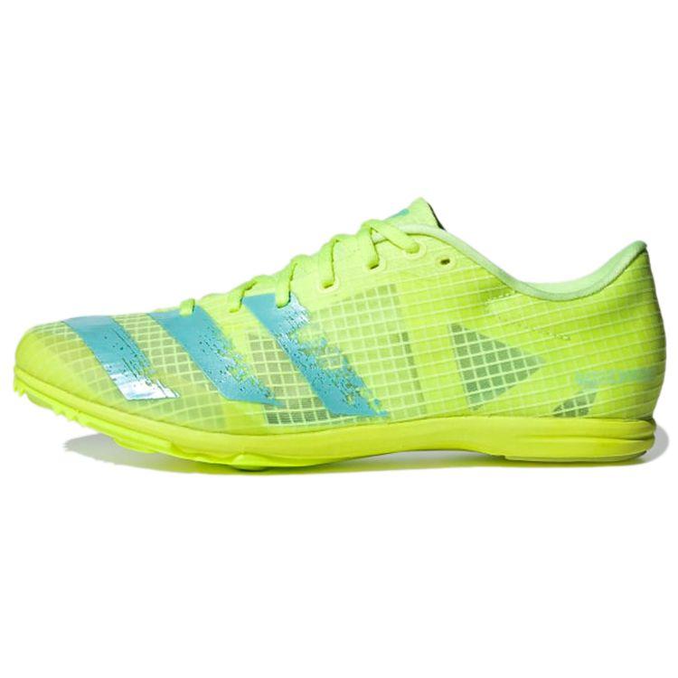 Adidas Distancestar Hi-Res Yellow Clear Aqua Women Sneakers Core-Black FY1225