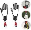 Portable Golf Glove Holder Rack Hand Shaped Glove Drying Support Frame Hanger Dropshipping