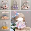 Multicolor Doll Clothes 20CM Hairband Suspender Gift Cap Dress Suit Cotton Stuffed Doll