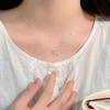 Bow Knot Necklace, Small and Fresh, Sweet and Cute, Versatile, and Niche Collarbone Chain